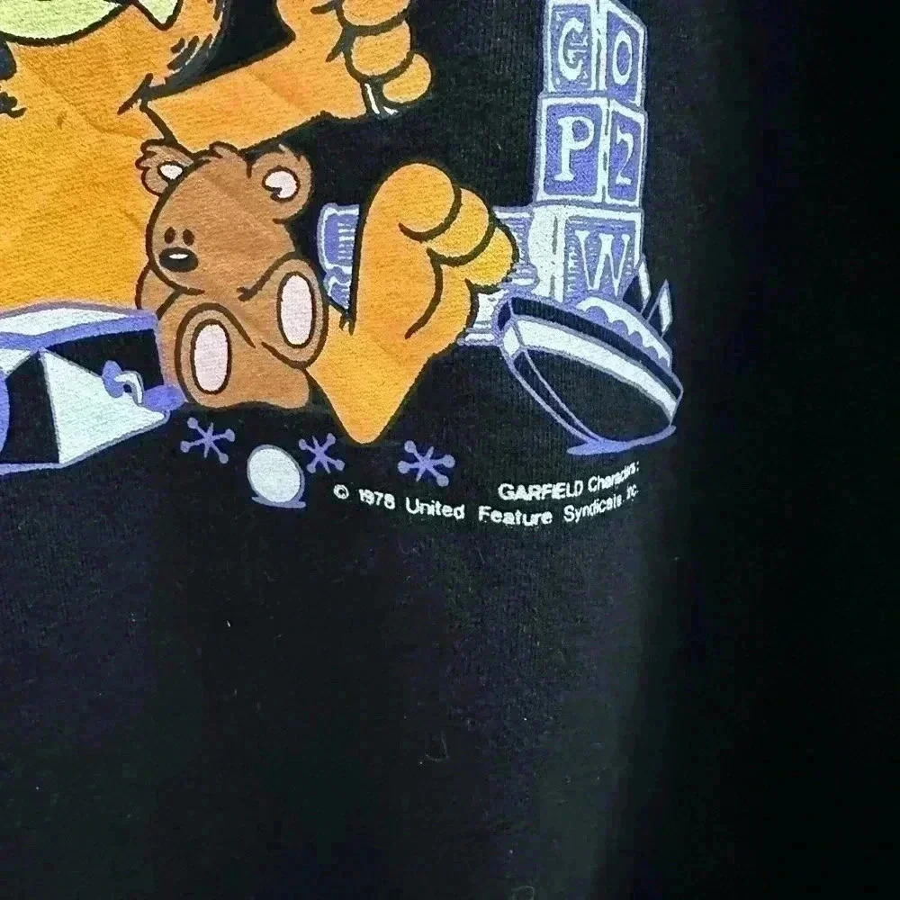Vintage 1978  Garfield Crewneck Size XS - Picture 5 of 5